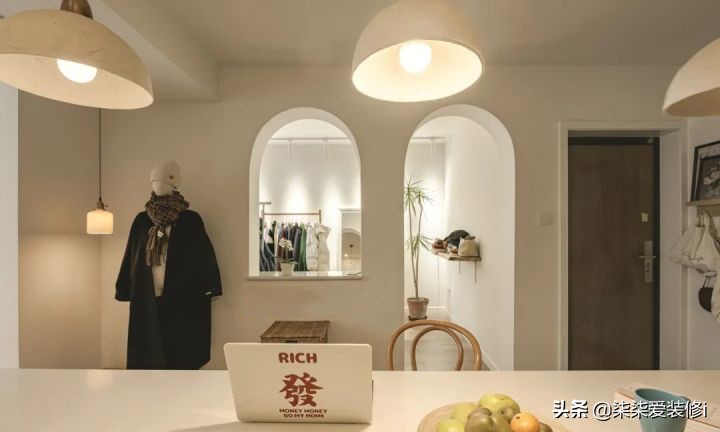 晒一晒75m²暖意小居室，半住与半工形式结合，在家能实现办公自由