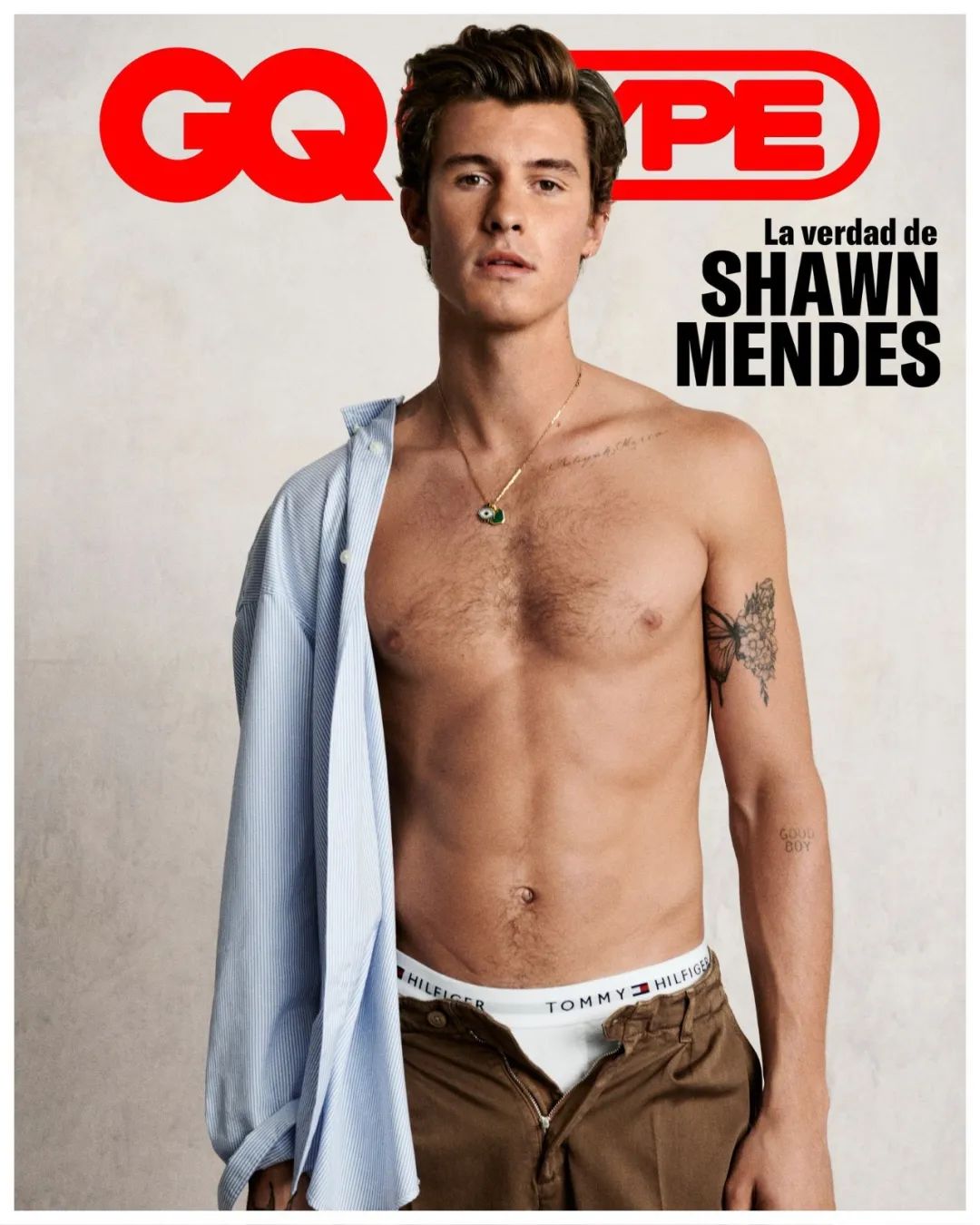 24岁的加拿大小鲜肉最新时尚杂志封面，肌肉身材非常性感