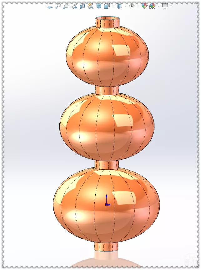 灯笼solidworks,solidworks怎么画灯笼模型