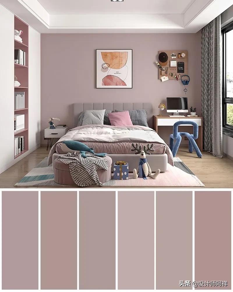 墙布柜子颜色配色表大全,墙布30平方装修效果