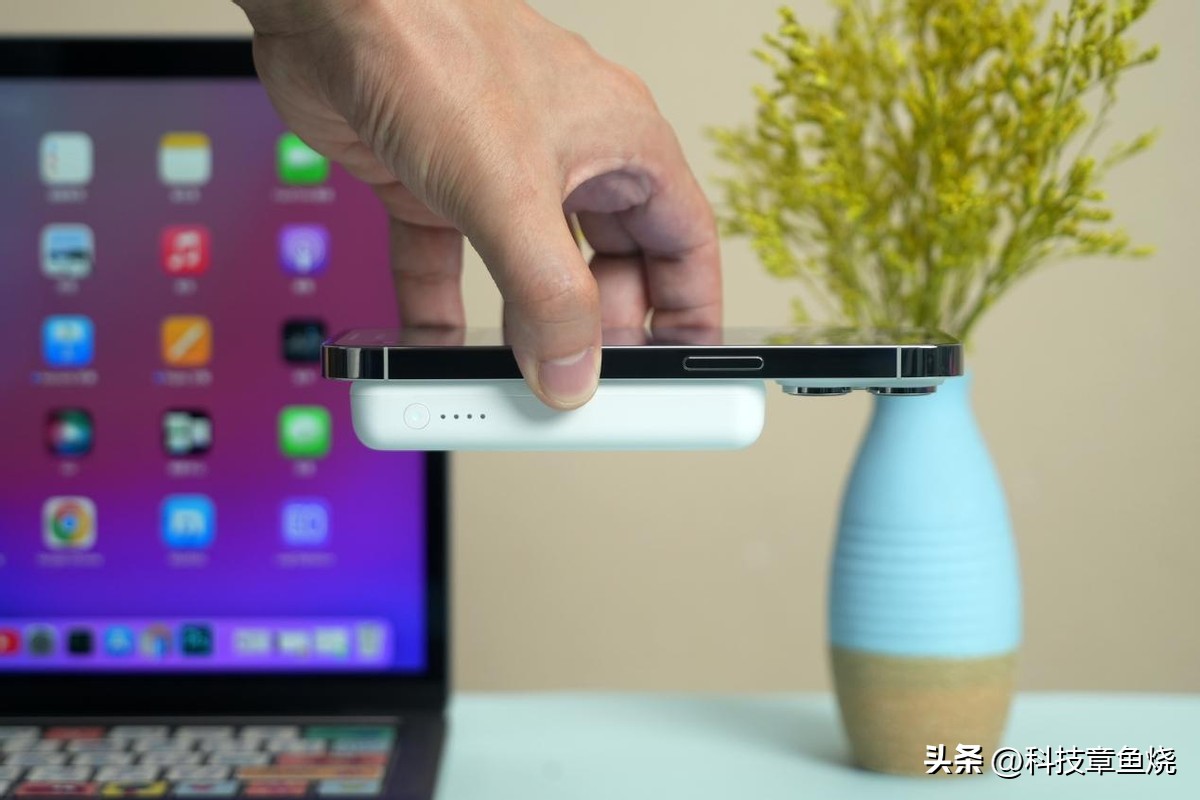 贝尔金磁吸无线充电宝,给贝尔金磁吸充电宝充电