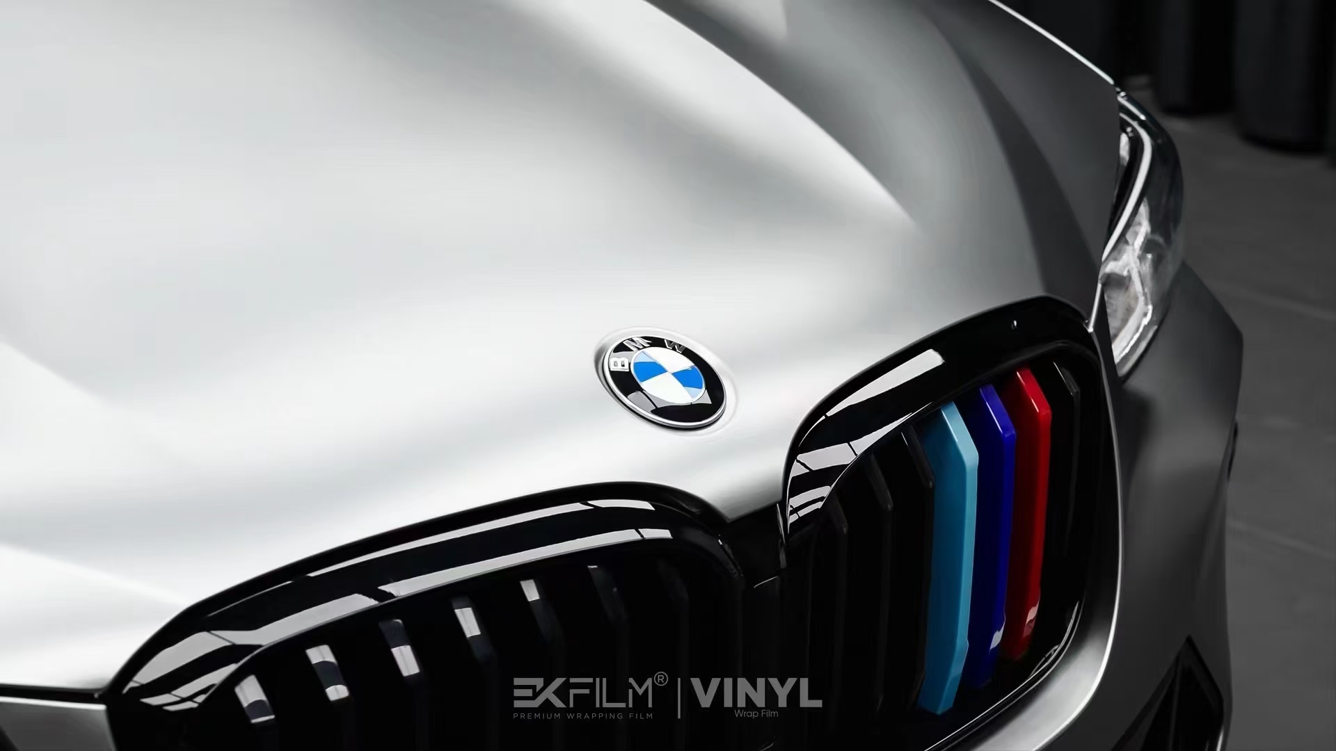 宝马x3棕色贴膜,宝马x3黑武士改色膜