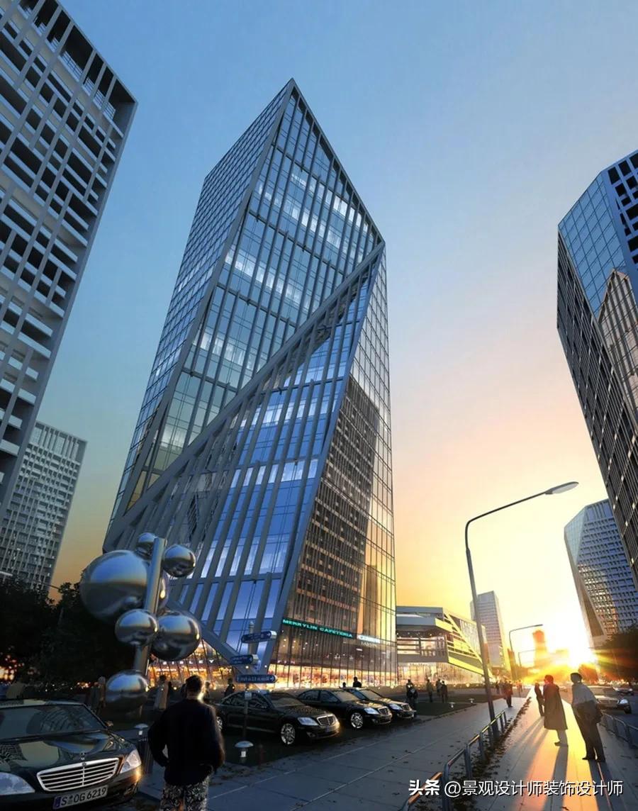 写字楼外观设计图大全,写字楼设计外观效果图