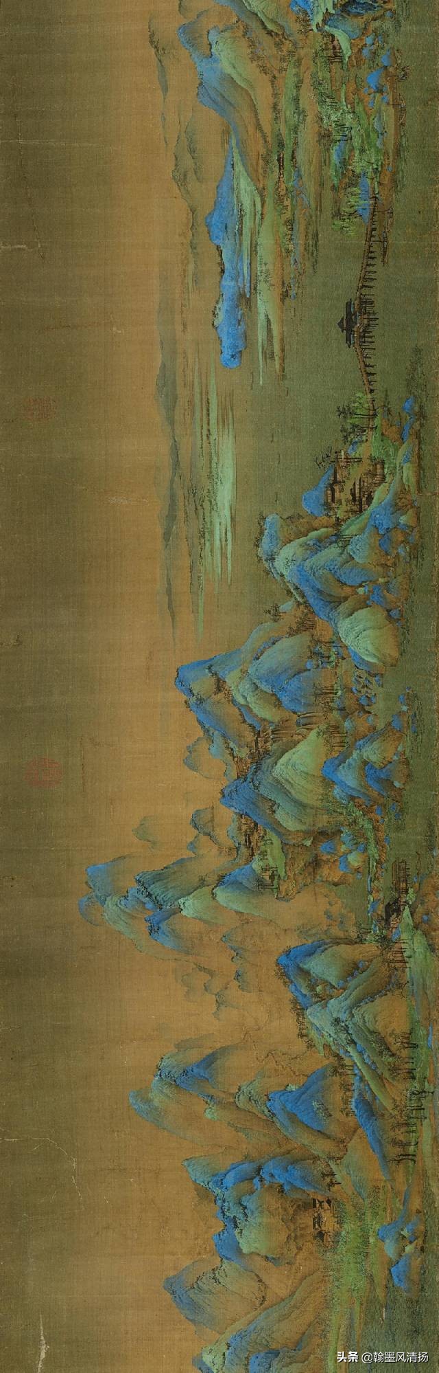 富春山居和千里江山哪个好绣,富春山居和千里江山