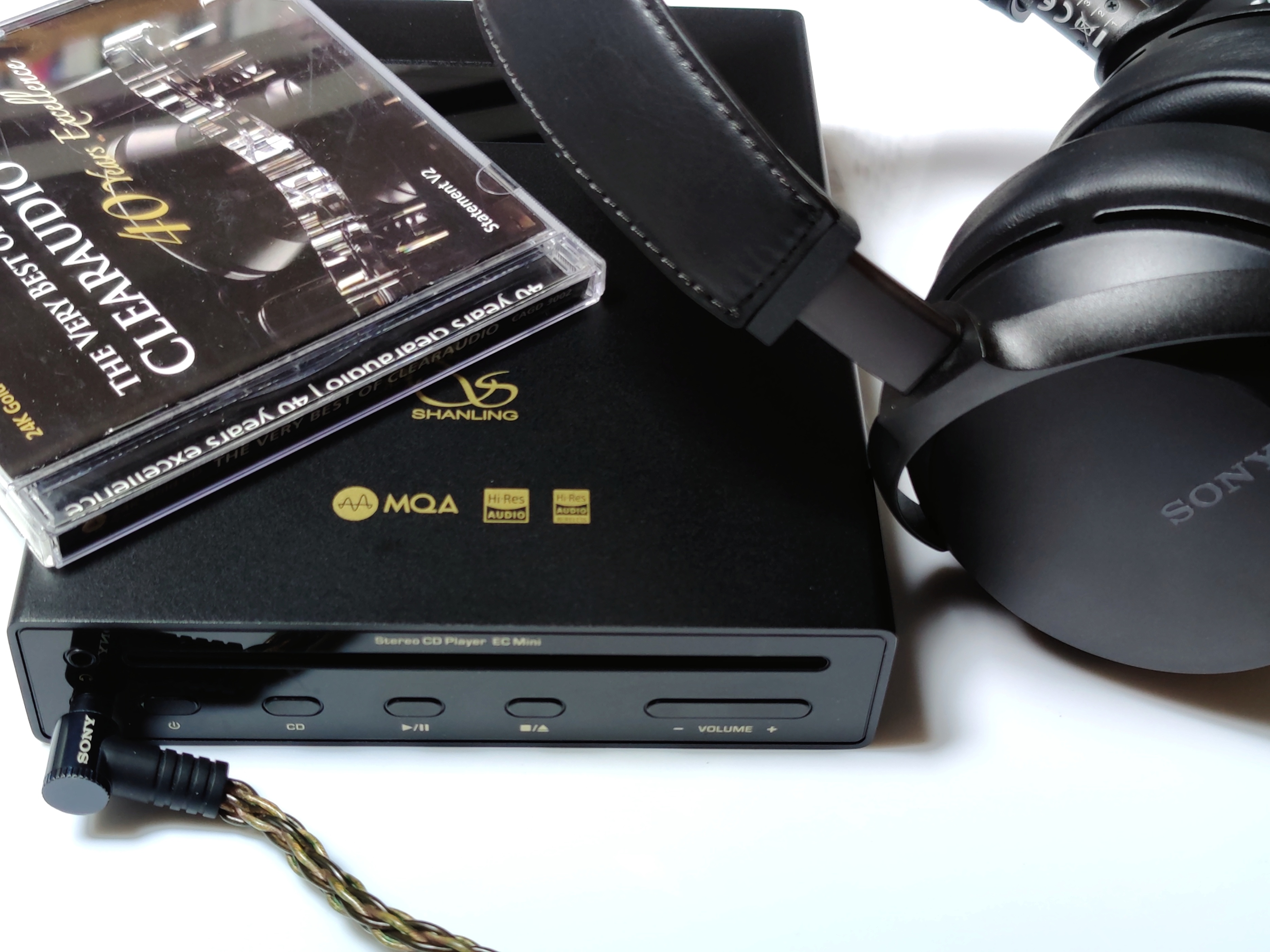 一机走遍天下山灵ECMini便携CD桌面HiFi一体机器材搭配听感分享
