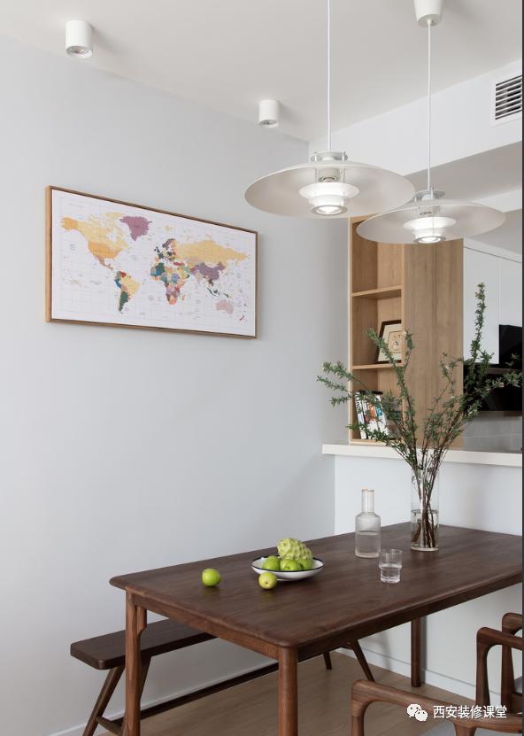 三室一厅92平原木色新中式,精装修大三室婚房