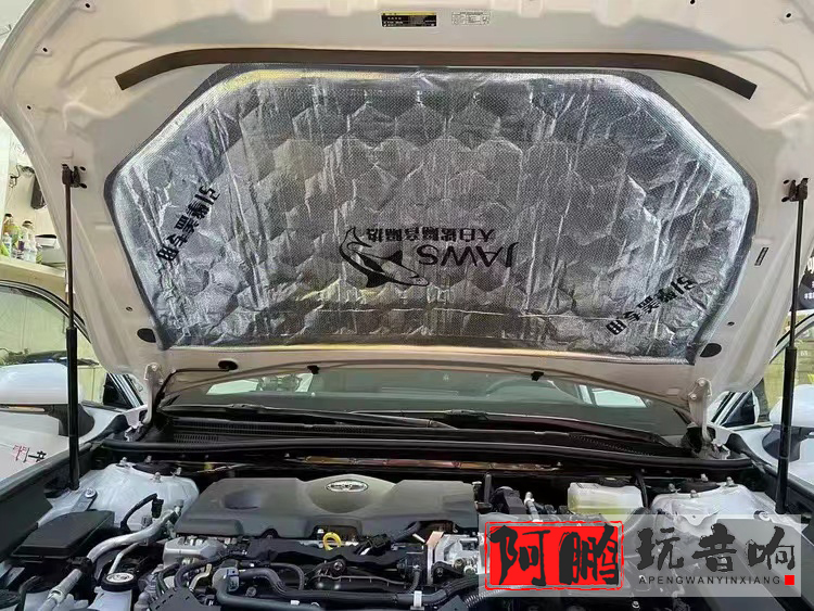 西安亚洲龙隔音改装案例,安静汽车隔音