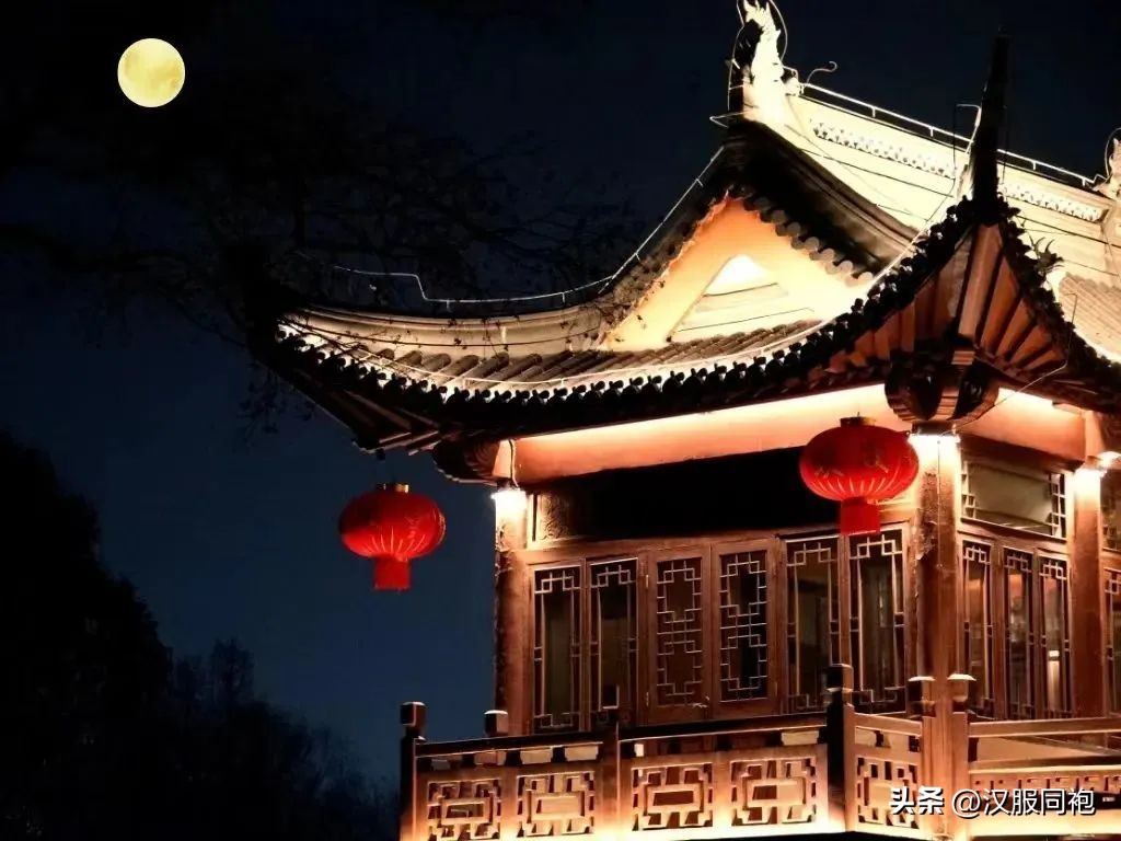 穿汉服过中秋,穿汉服过小满活动