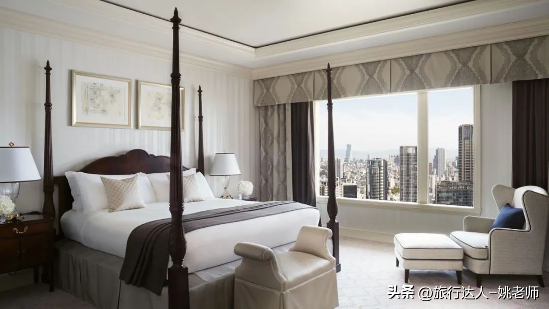 日本丽思卡尔顿酒店阴雨天高级感,大阪奢华酒店