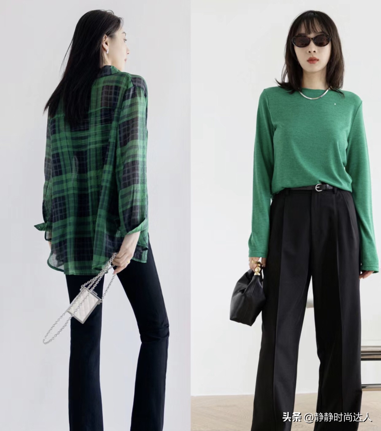 穿搭的关键在于色彩！学会“黑色+彩色”配色方案，简单时髦