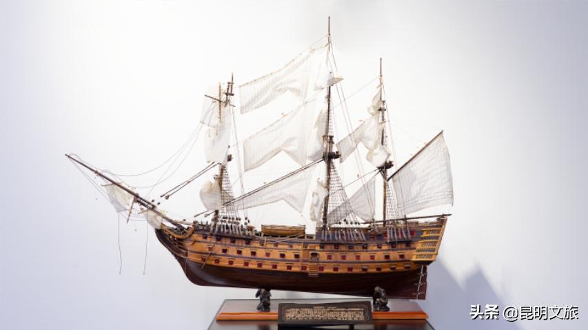 郑和西洋船模型,郑和宝船船模