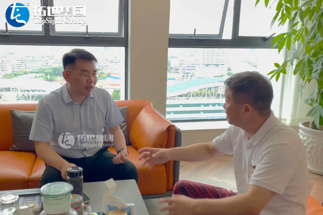 AI+产业，南昌安防协会与一亿中流商学院领导莅临参观交流