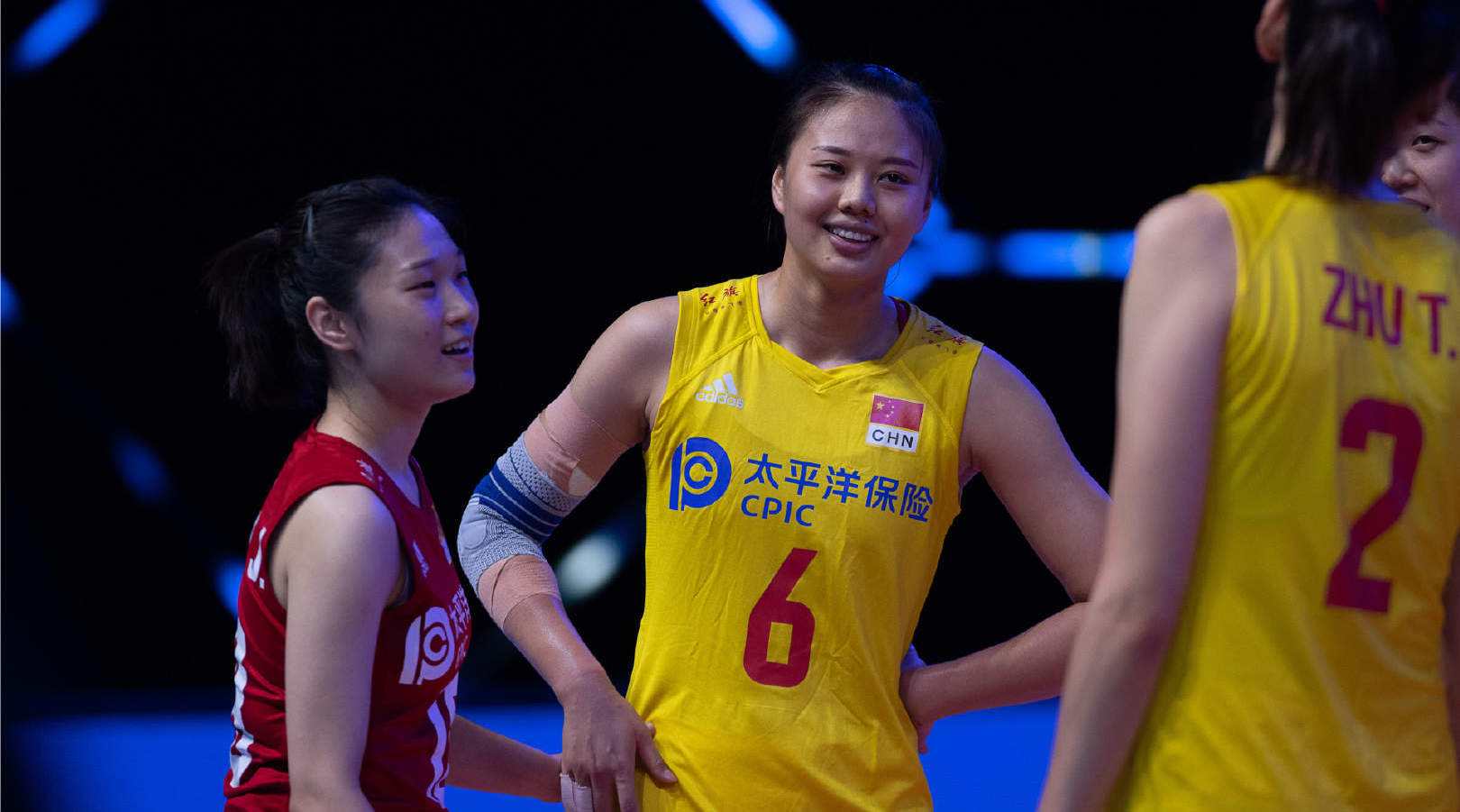 江苏女排五个人在中国女排集训,天津女排9人入选国家队训练营