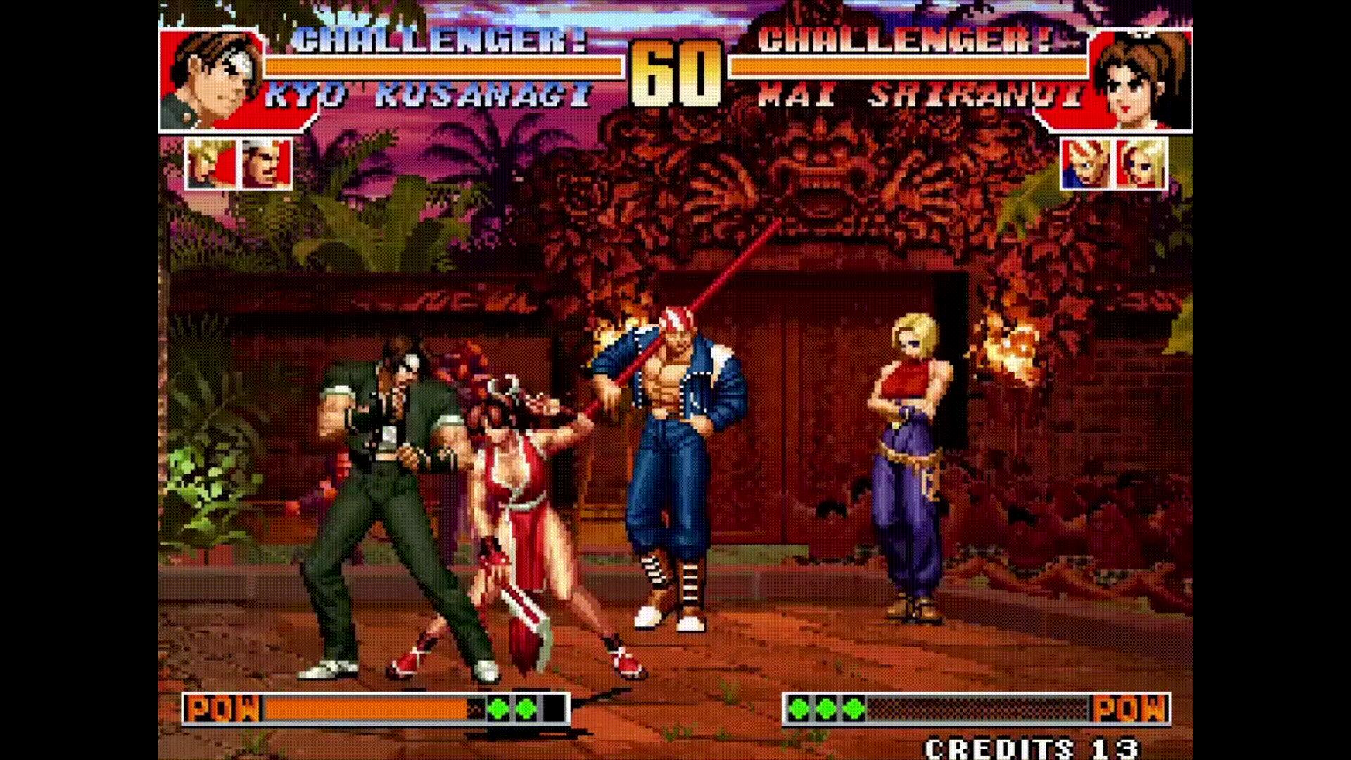 拳皇97草薙京连招简化教程,拳皇97风云再起草薙京破防连招