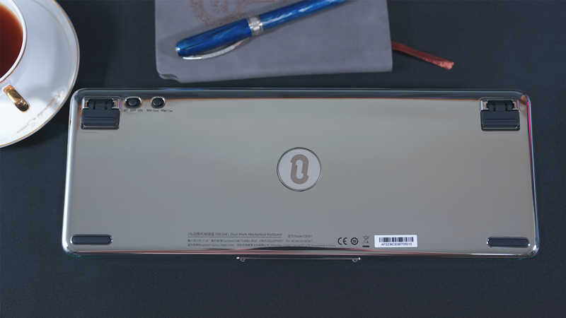 lofree洛斐机械键盘测评,洛斐全透明机械键盘