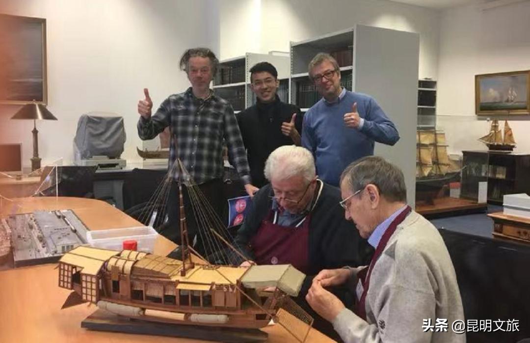 郑和西洋船模型,郑和宝船船模