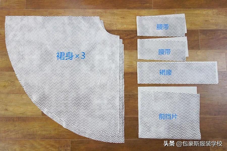 筒裙的缝制方法,裹身裙裁剪教程