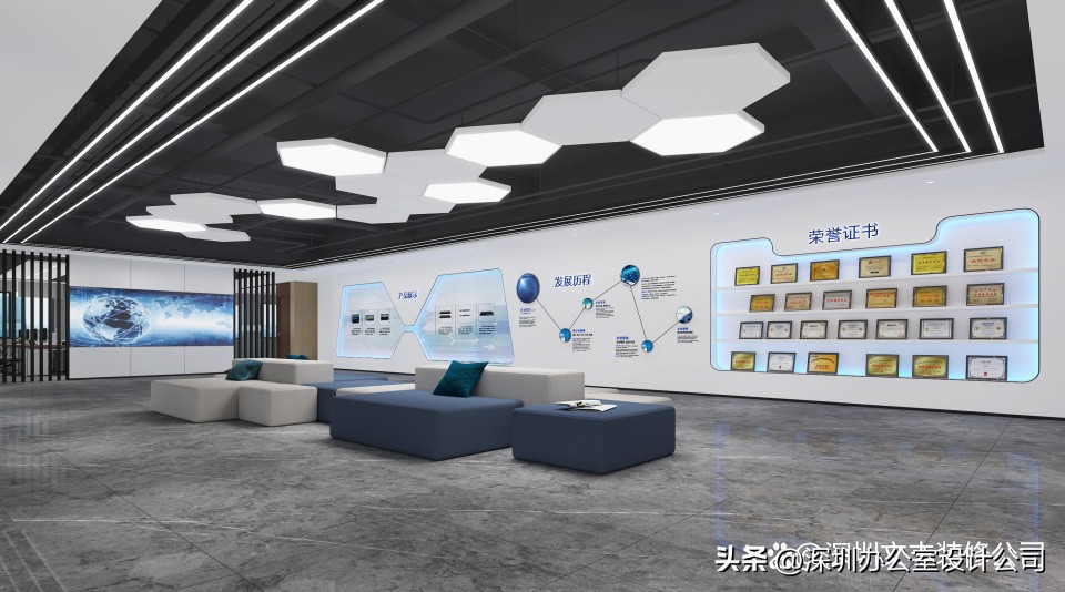 办公室装修设计效果图20平方,办公室装修设计创意图风格