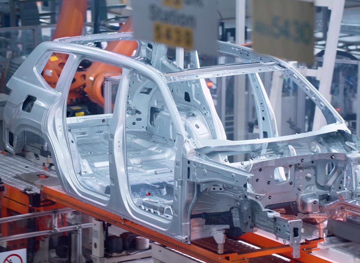 上汽大众宁波一期生产基地,上汽大众宁波工厂参观感受