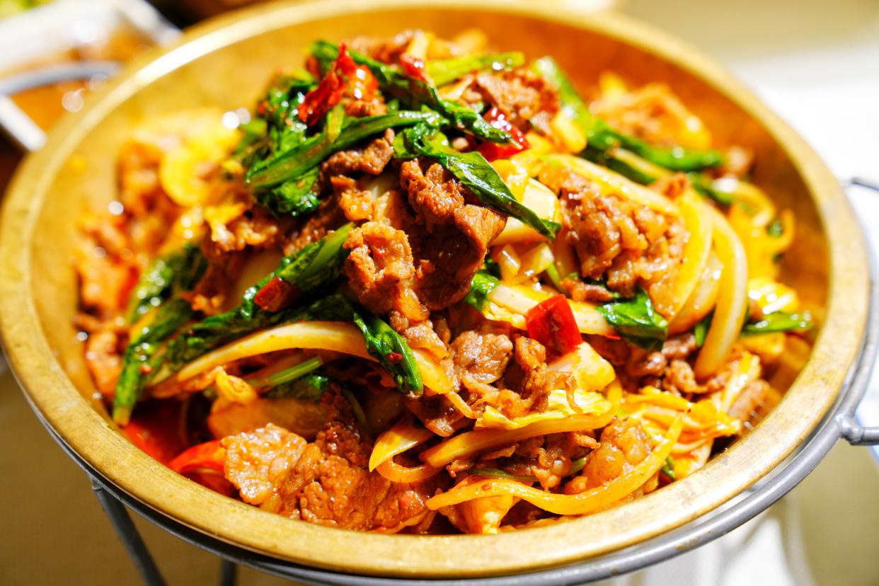 长春东北菜家常菜探店,长春美食推荐中高端烧烤