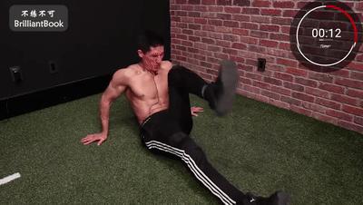 全方位的腹肌训练高效动作,新手7天快速见效的腹肌训练