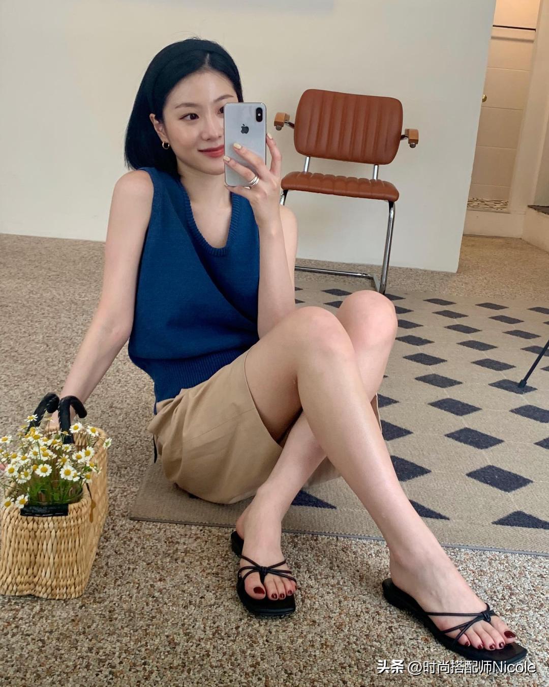 韩系女性穿搭简单好看,韩式穿搭怎么搭