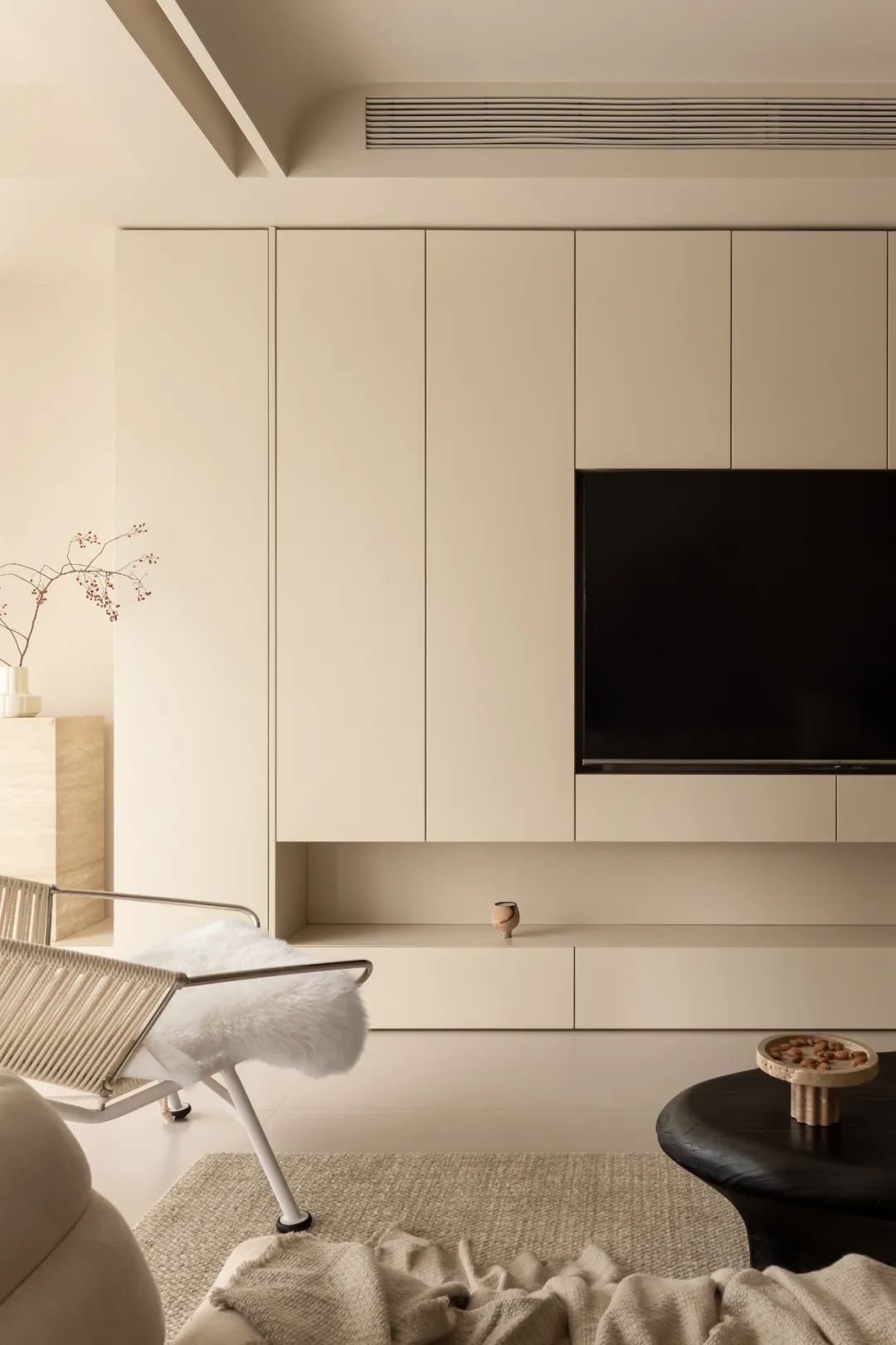 奶白色的高颜值空间,让往后的生活都被美好填满!