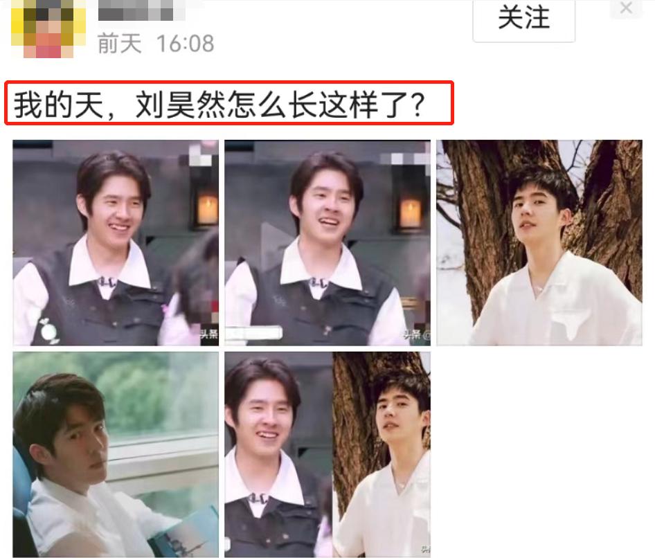 刘昊然年龄变化,刘昊然发福现状