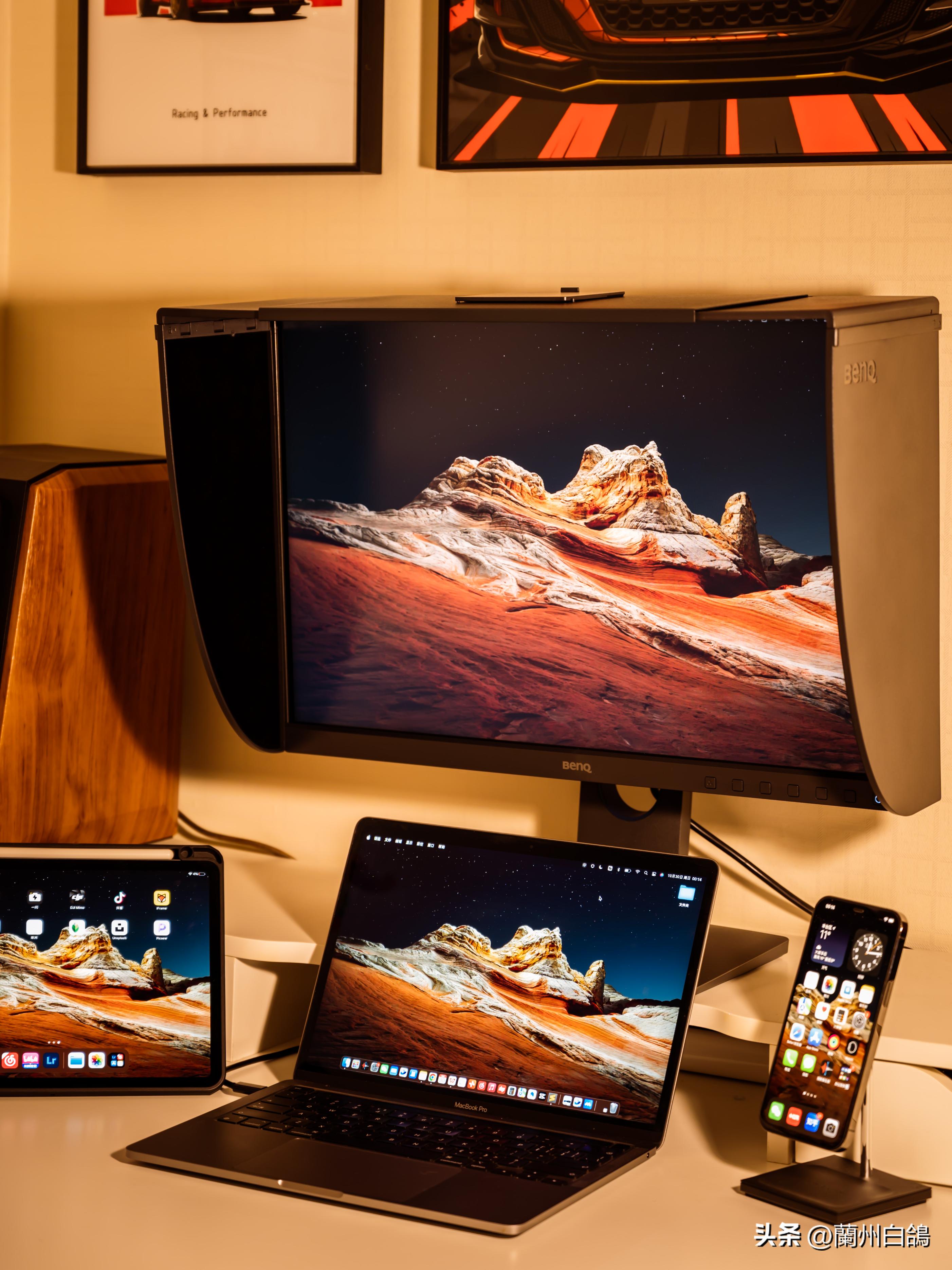 「手机摄影师的后期设备分享」我的苹果StudioDisplay和明基SW240