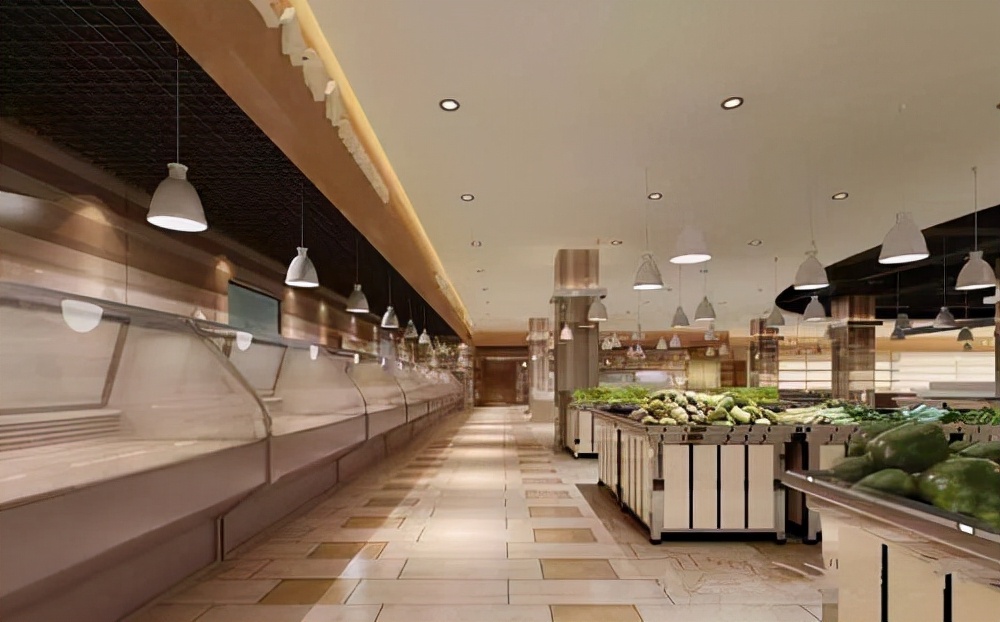 超市卖场陈列布局策划,超市店铺设计与布局