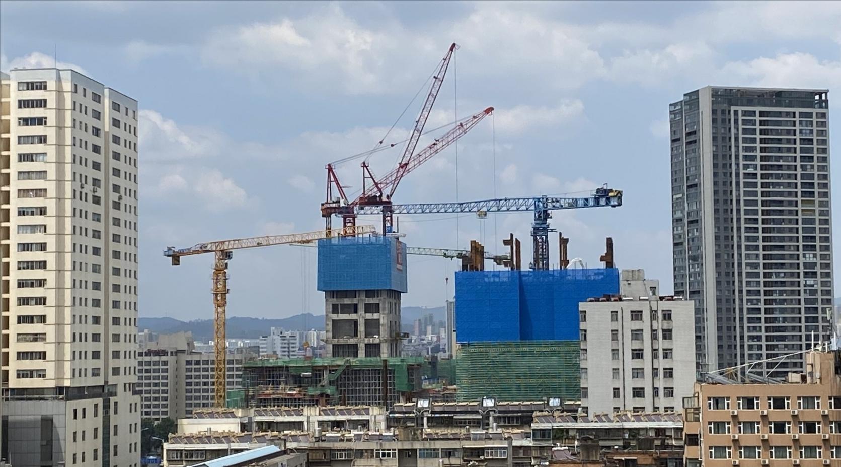华润建的双子塔,华润中原超级总部基地超高层