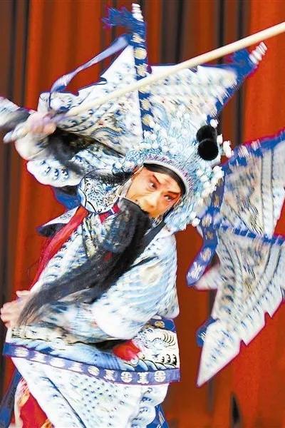 天津京剧名家表演,京剧父子同台