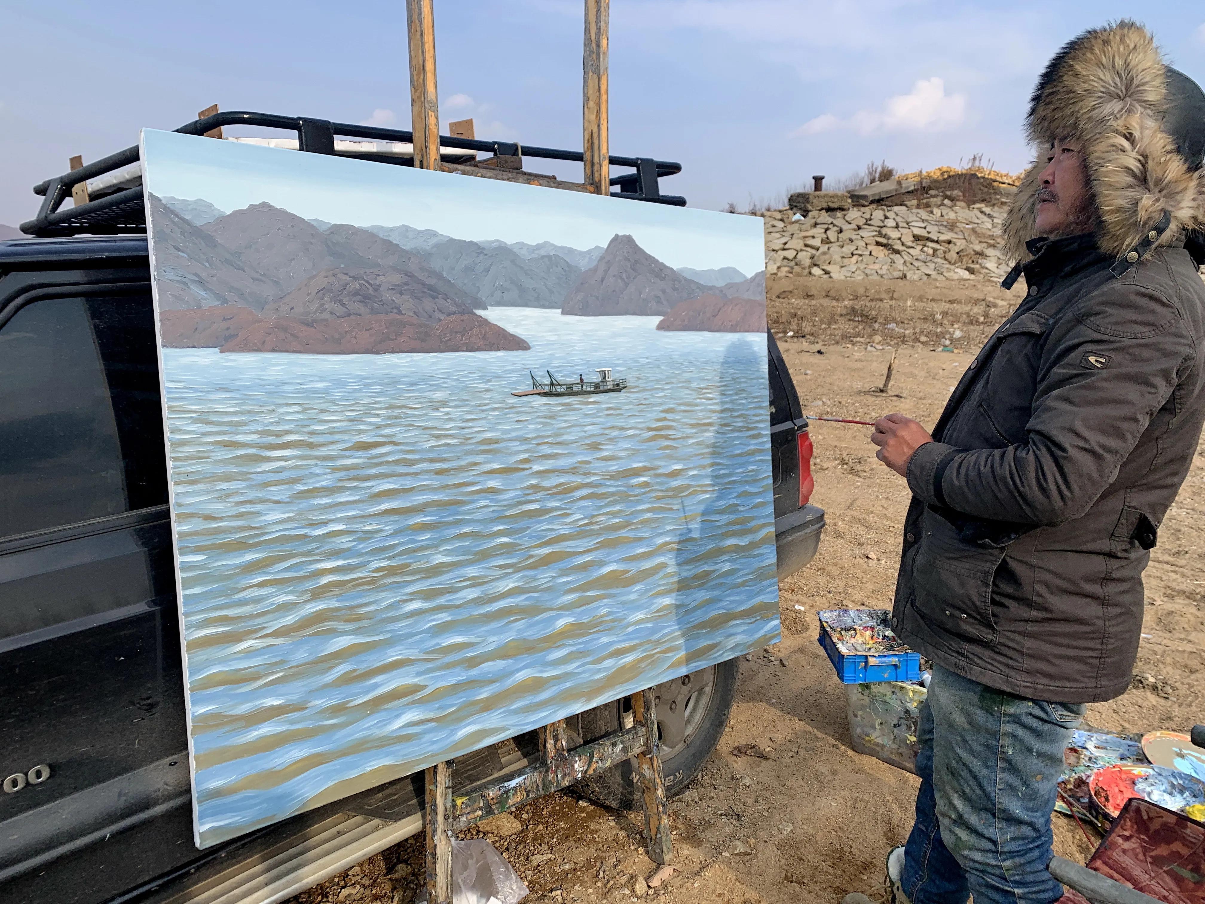 肖景志评论家,肖景志油画作品