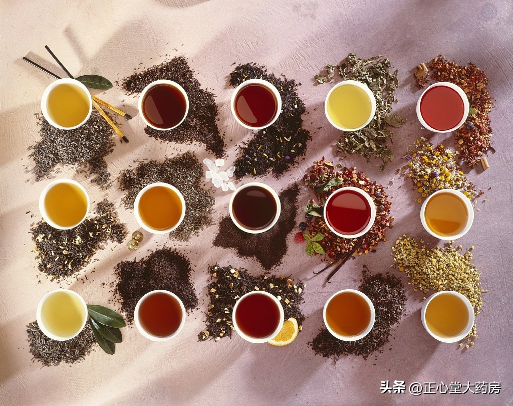 绿红白黄青黑六大茶类代表茶,绿白黄青红黑茶根据什么分的