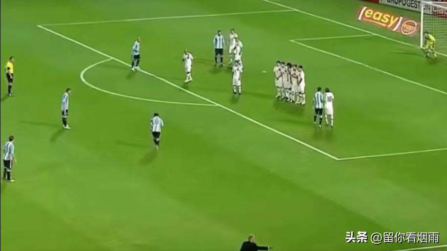 梅西世界杯名场面,世界杯梅西进球高空拍摄场面