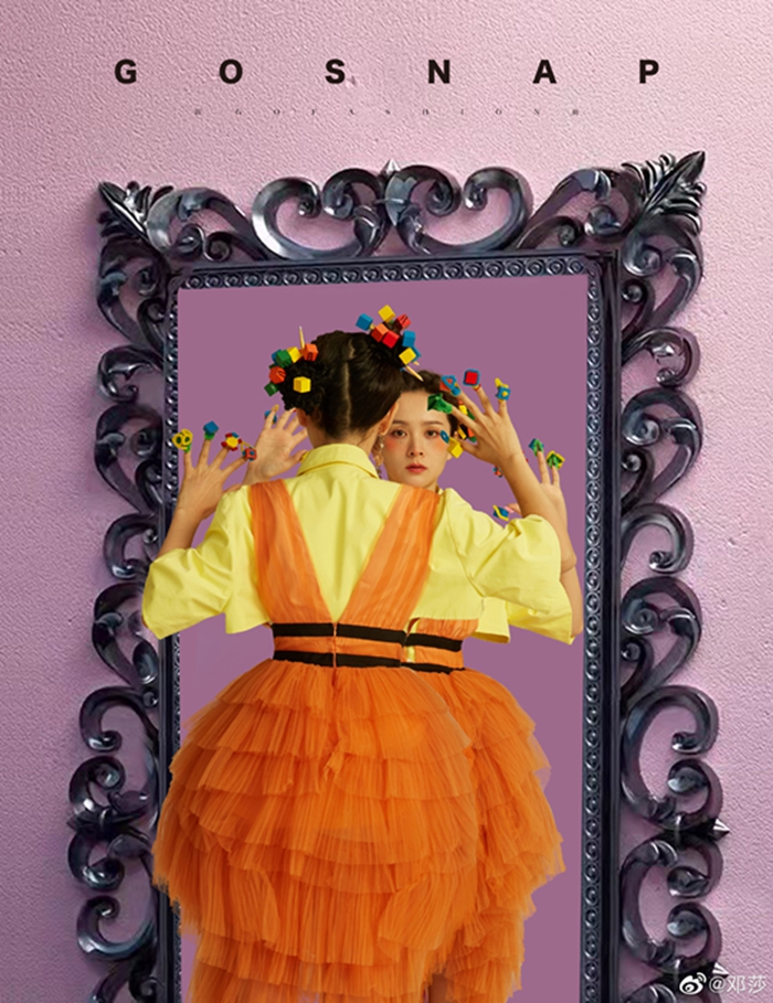 35岁邓莎晒美照,邓莎惊艳写真照片