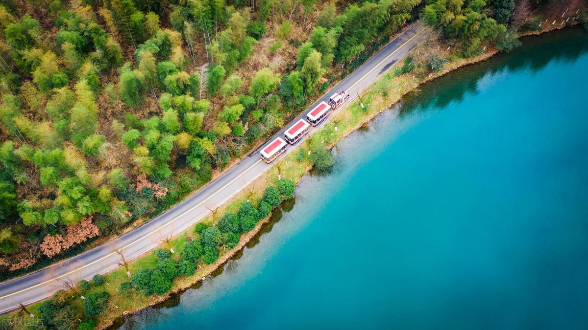 美丽中国之江苏,天目湖南山竹海美景