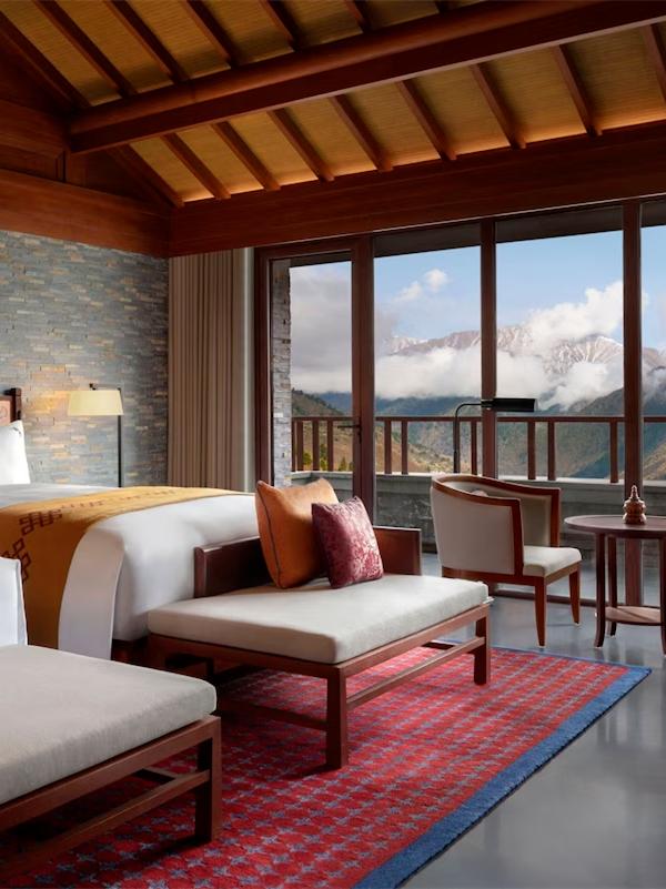 九寨沟丽思卡尔顿隐士度假酒店,全球第一百家丽思卡尔顿