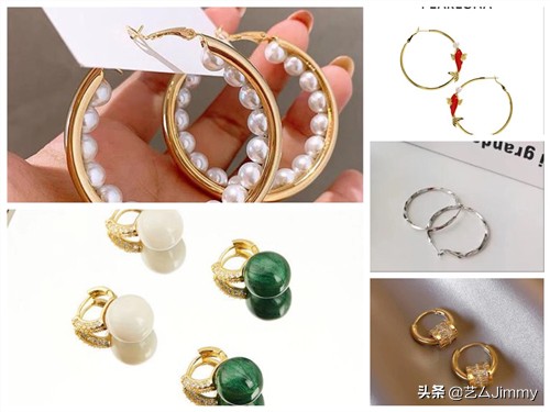 耳环的种类及佩戴方法,如何选择一款适合自己的耳环