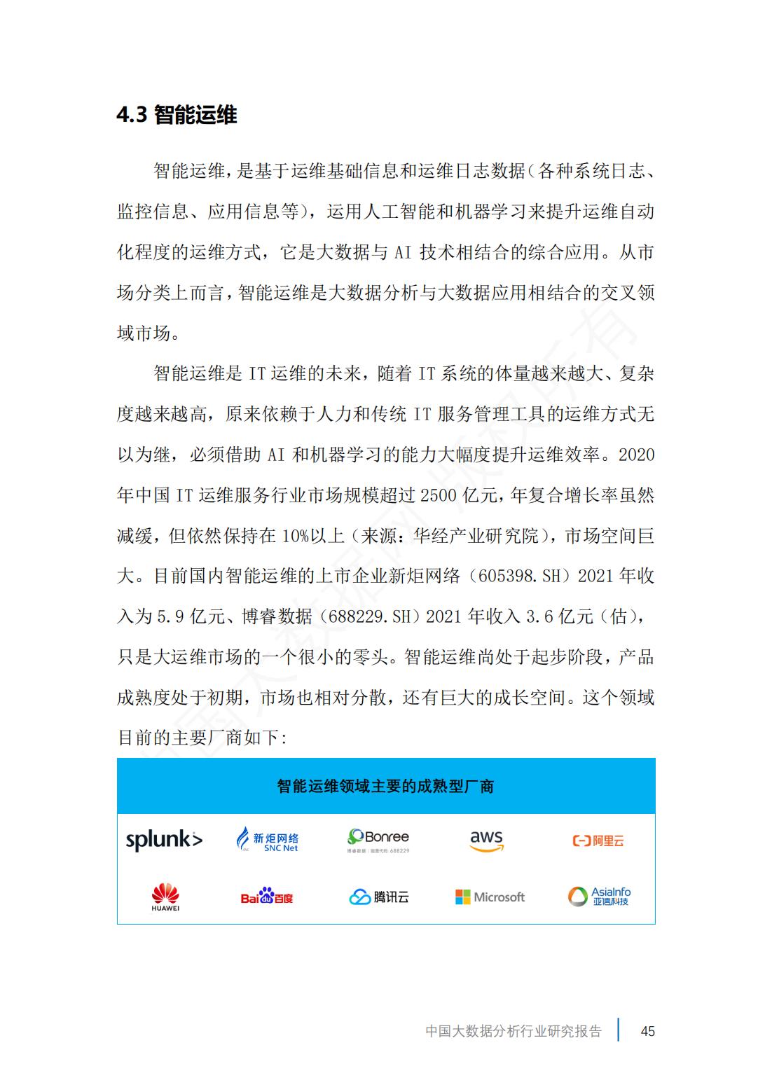 2019年中国大数据产业分析报告,2023年市场大数据分析