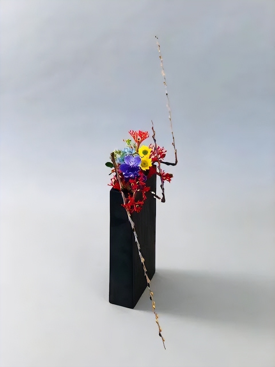 日式插花小原流花道,日式插花的13个基本技巧