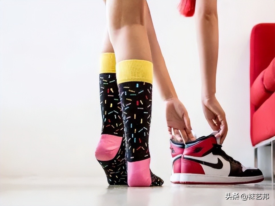 潮袜时尚运动范,时尚潮袜