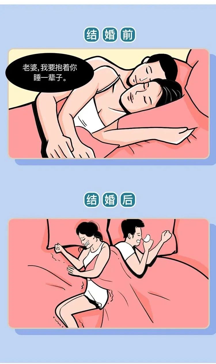 男女结婚前后对比图男的日渐憔悴,男人结婚前后的照片对比太真实了