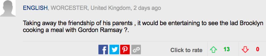 小贝儿子转行厨师被狂嘲！花60万请人炸鱼，网友怒骂关系户