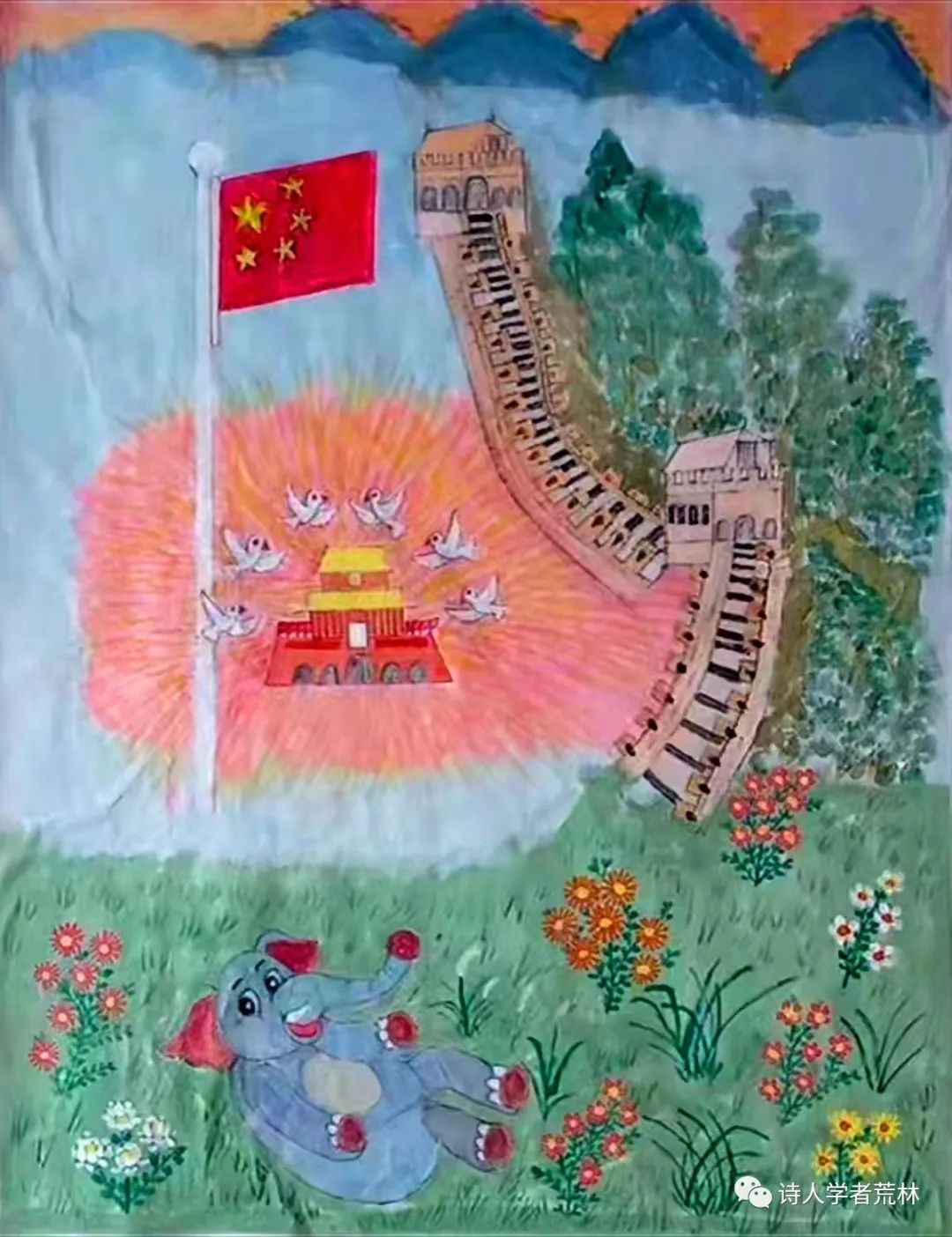 摩西奶奶绘画作品介绍,摩西奶奶的画鉴赏