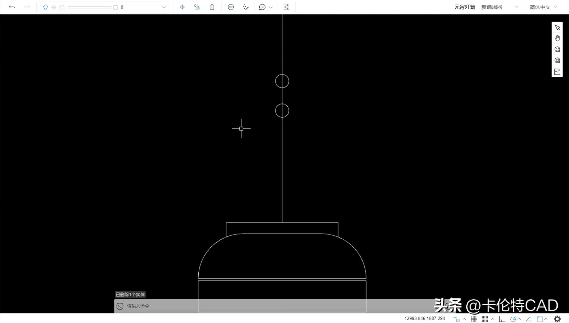cad2007怎么画灯笼,cad灯笼怎么做教程简单