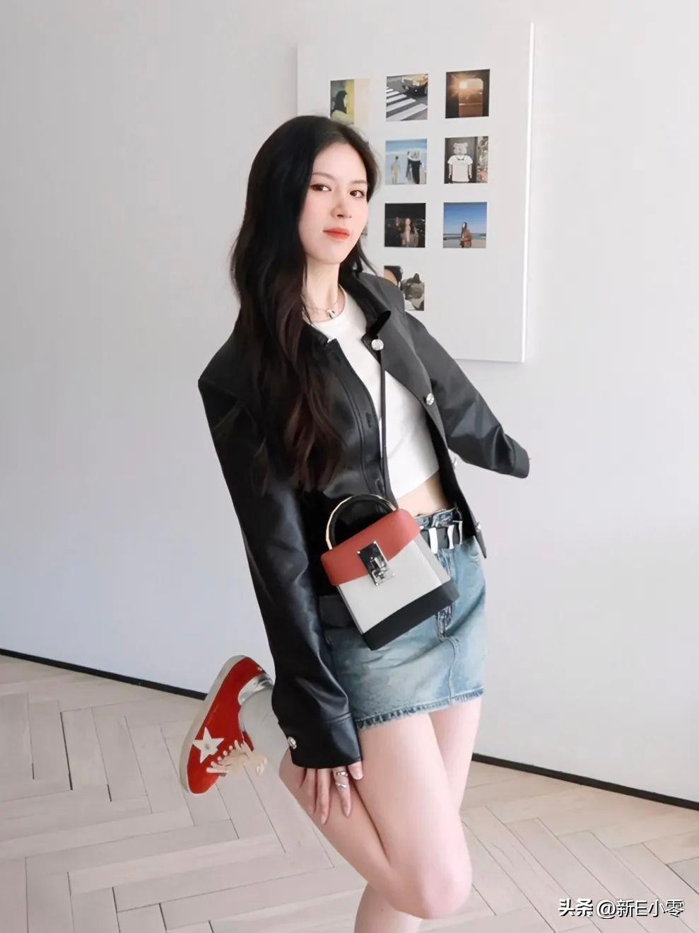 2024早春新款皮衣大码,一件皮衣有多百搭