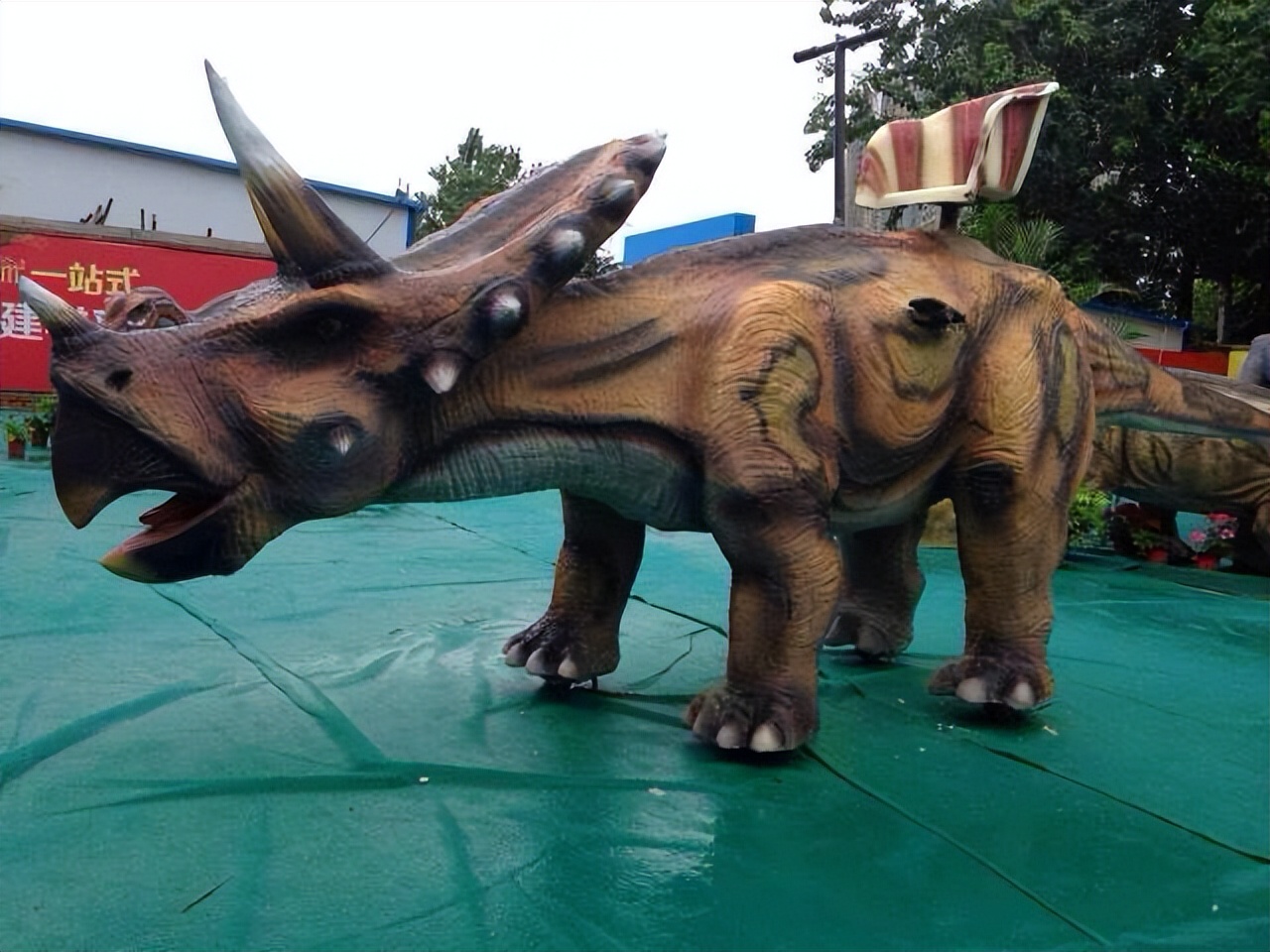 大型卡通恐龙模型,卡通恐龙模型夜光似鳄龙