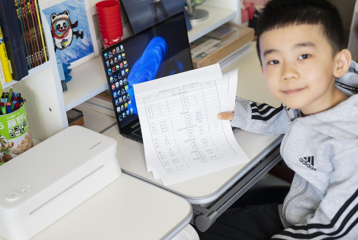 只有传统打印机三分之一体积简单易用的学习打印机：喵喵机体验