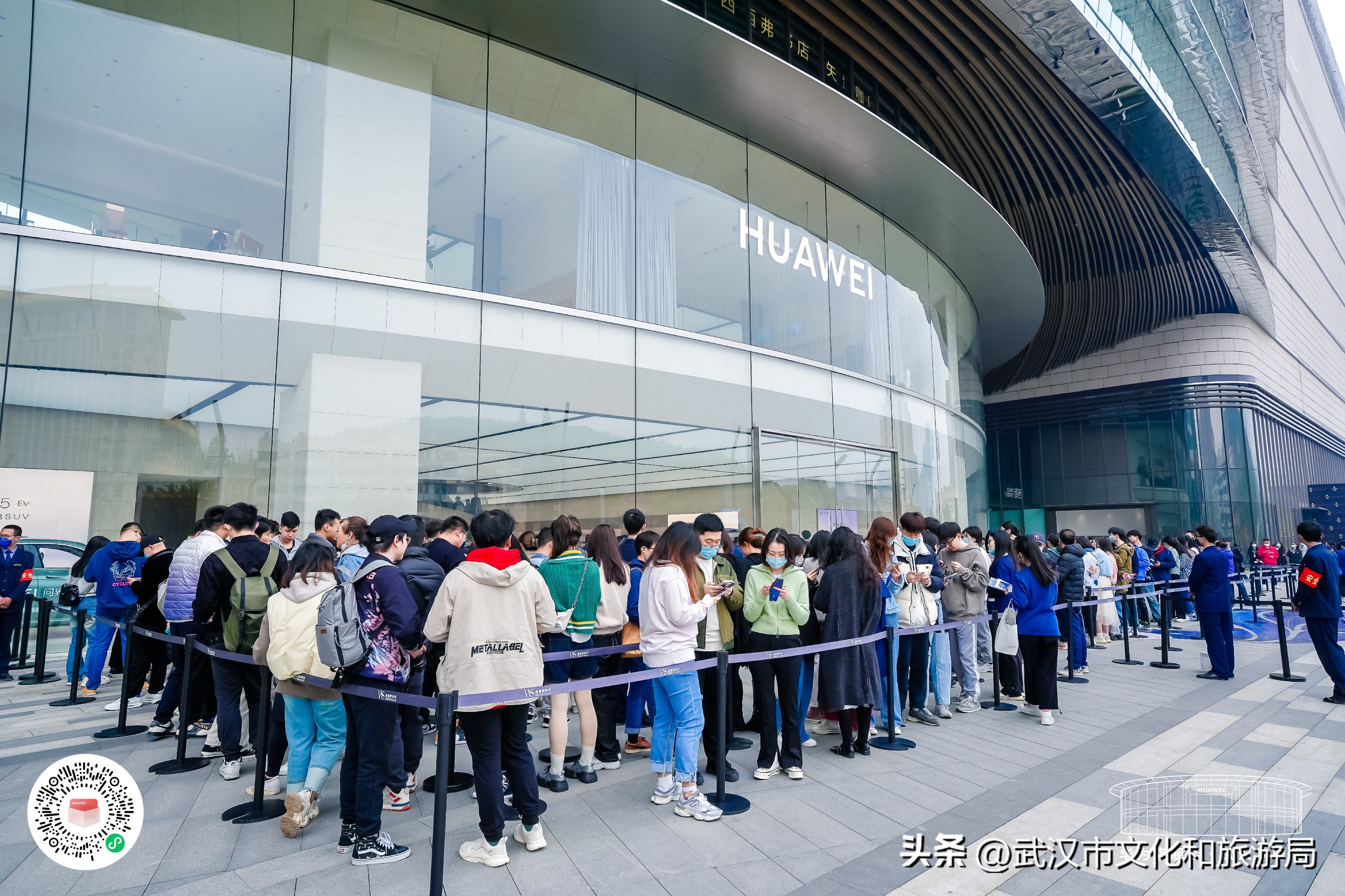 华为武汉光谷旗舰店,最新华为武汉梦时代